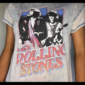 rolling stones band tee!